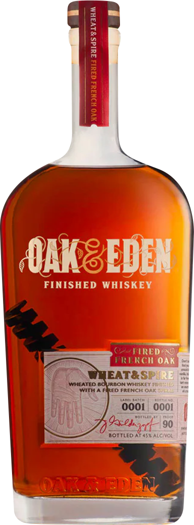 Oak & Eden Wheat & Spire Bourbon Whiskey