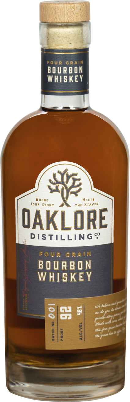 Oaklore Four Grain Bourbon Whiskey