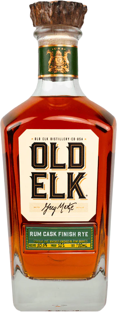 Old Elk Rum Cask Finish Straight Rye Whiskey