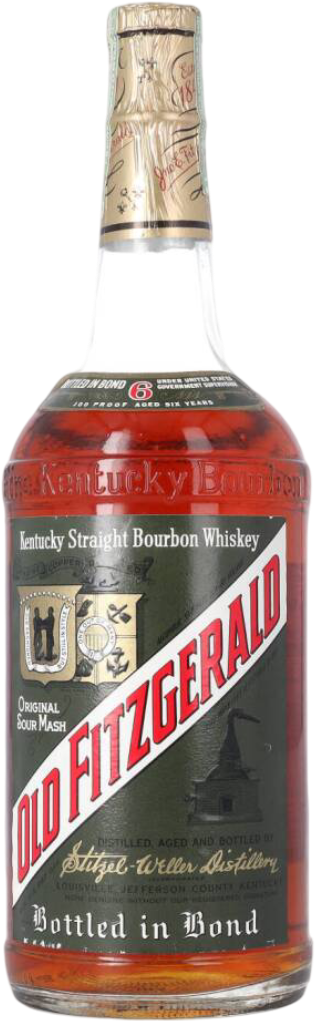 Old Fitzgerald 6 Year Old 1966 Vintage Bourbon Whiskey