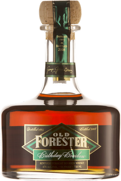 Old Forester 2008 Birthday Bourbon Whiskey