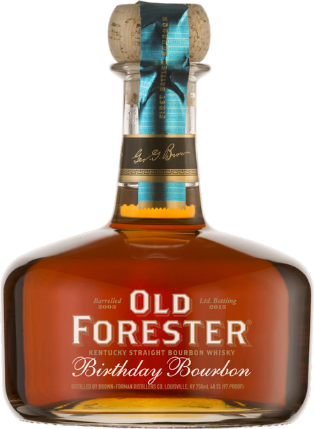 Old Forester 2015 Birthday Bourbon Whiskey