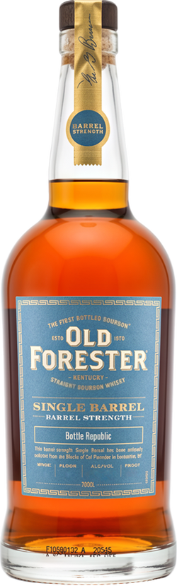 Old Forester Private Select Barrel Proof Straight Bourbon Whiskey