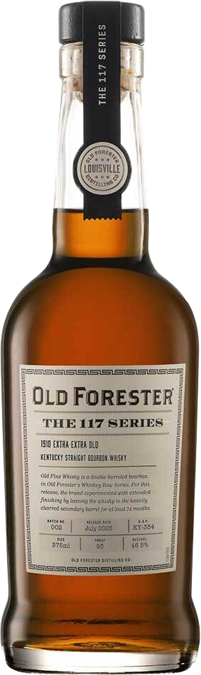 Old Forester The 117 Series 1910 Extra Extra Old 2025 Release Bourbon Whiskey (375mL)