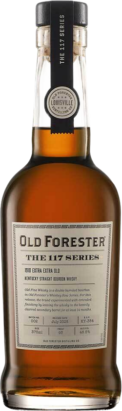 Old Forester The 117 Series 1910 Extra Extra Old 2025 Release Bourbon Whiskey (375mL)