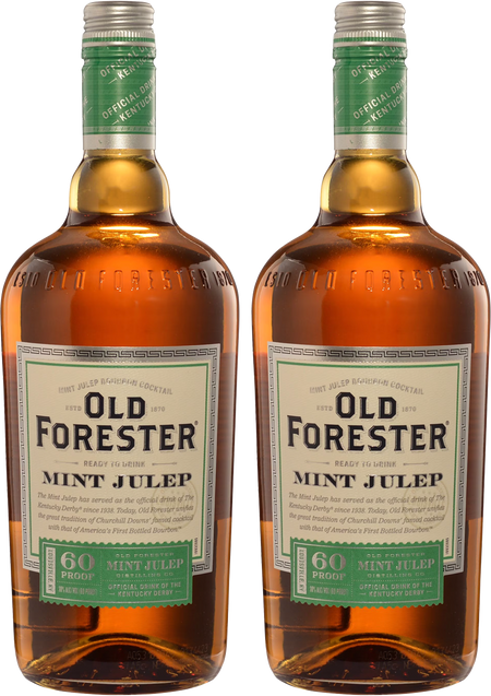 Old Forester Mint Julep Bourbon Cocktail Bundle (2L)