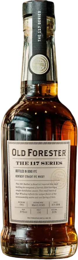 Old Forester The 117 Series Bottled in Bond Straight Rye Whiskey (375mL)
