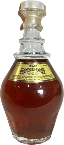 Old Grand-Dad Bicentennial Decanter Kentucky Straight Bourbon Whiskey