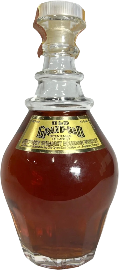 Old Grand-Dad Bicentennial Decanter Kentucky Straight Bourbon Whiskey