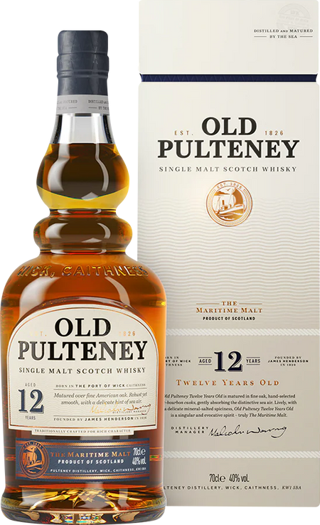 Old Pulteney 12 Year Old Single Malt Scotch Whisky
