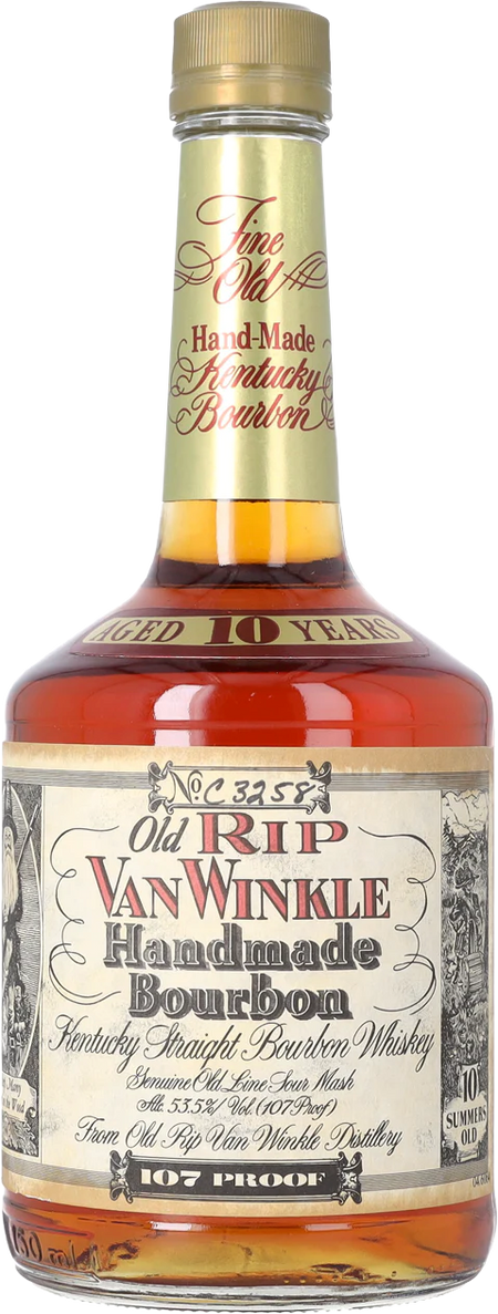 Old Rip Van Winkle Handmade 10 Year Old Kentucky Straight Bourbon Whiskey