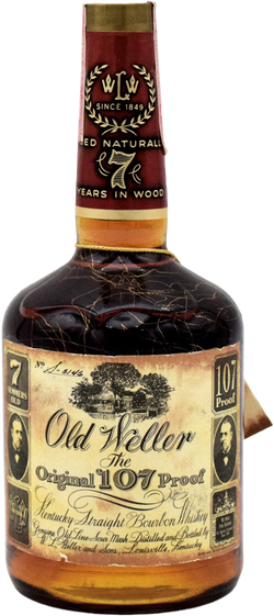 Old Weller Original 107 Proof 'Gold Vein' 1979 Release Straight Bourbon Whiskey
