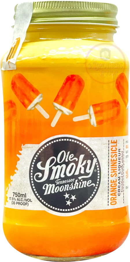 Ole Smoky Orange Shinesicle Cream Liqueur