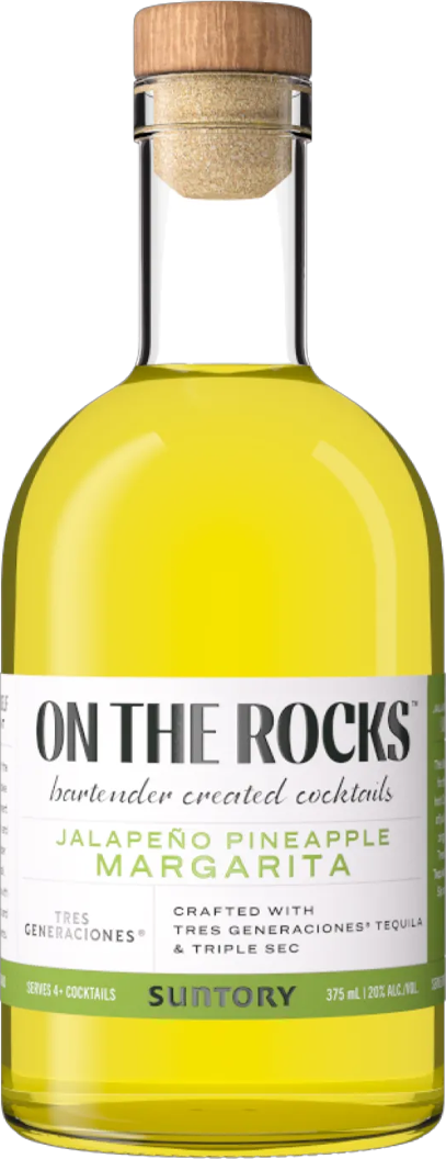 On The Rocks Jalapeno Pineapple Margarita (375mL)