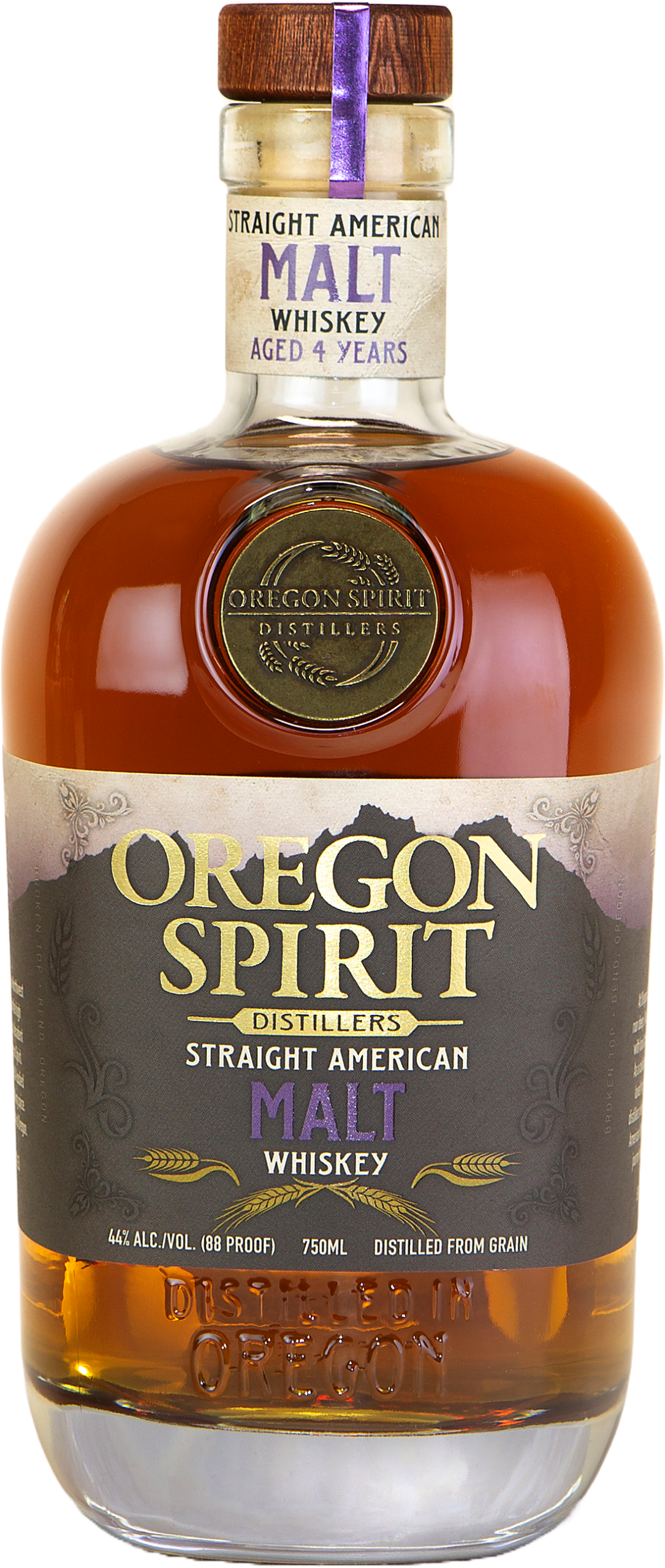 Oregon Spirit American Single Malt Whiskeyのボトル画像