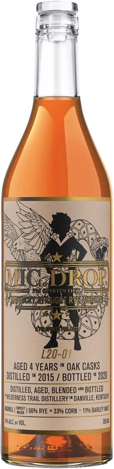 Mic Drop L20-01 4 Year Old Kentucky Straight Rye Whiskey