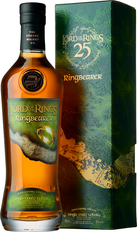 Pōkeno The Lord of the Rings Ringbearer Single Malt Whisky (700mL)