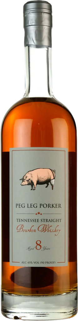 Peg Leg Porker 8 Year Old Tennessee Bourbon Whiskey