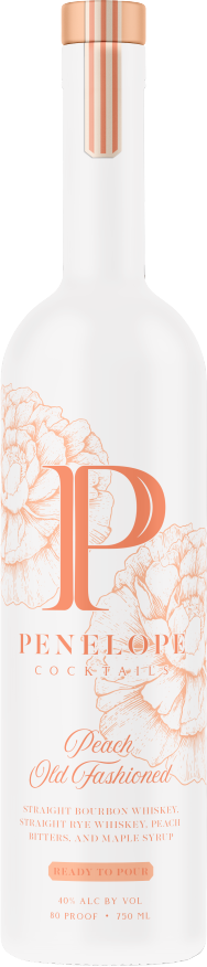 Penelope Peach Old Fashioned Cocktail