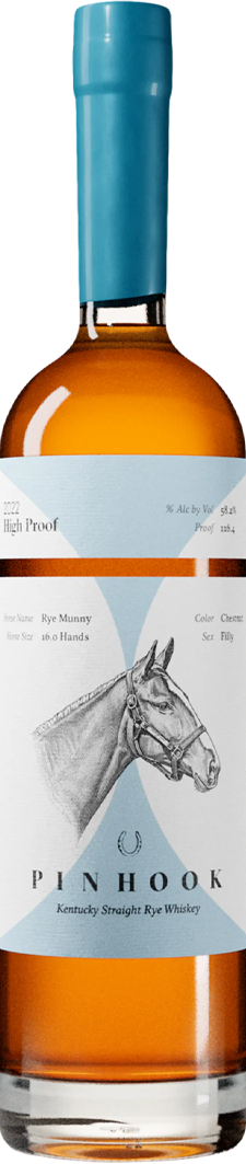 Pinhook High Proof Straight Rye Whiskey