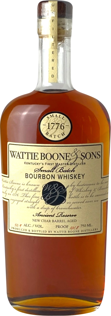 Wattie Boone and Sons Ancient Reserve Bourbon Whiskey