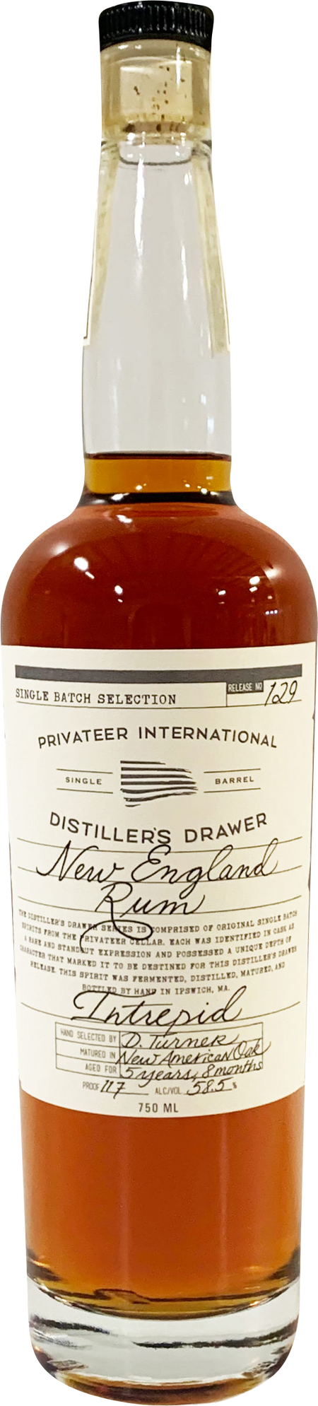 Privateer 'Distiller's Drawer' No. 13 Navy Yard Barrel Proof Rum