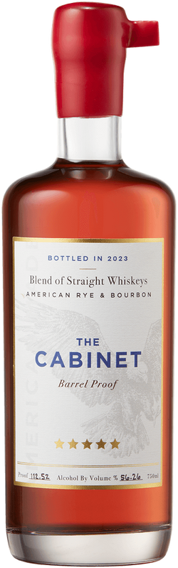 Proof and Wood The Cabinet Barrel Proof Blended Straight Rye & Bourbon Whiskey