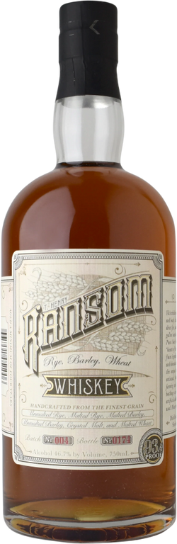 Ransom Rye - Barley - Wheat Whiskey