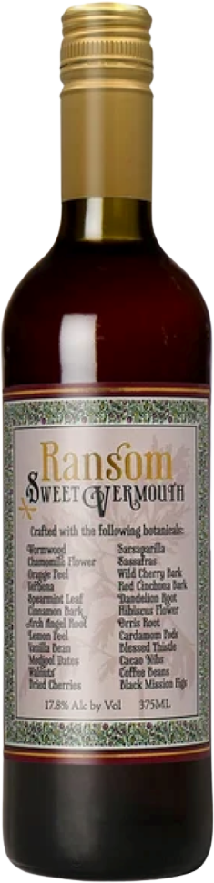 Ransom Sweet Vermouth (375mL)
