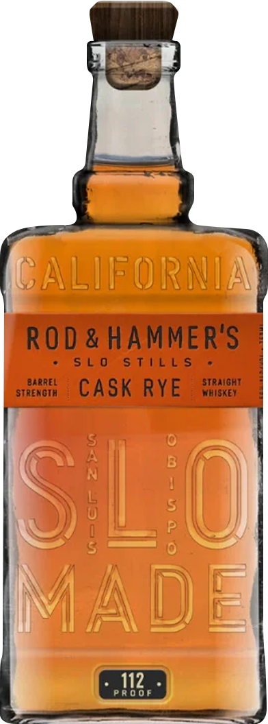 Rod & Hammer's SLO Stills Cask Strength Straight Rye Whiskey