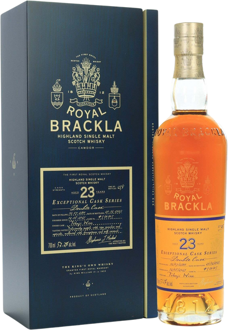 Royal Brackla The Exceptional Cask Series Tokaji Cask 23 Year Old Single Malt Scotch Whisky (700mL)