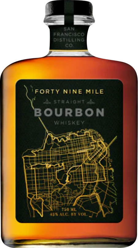 San Francisco Distilling Co. Forty Nine Mile Straight Bourbon Whiskey
