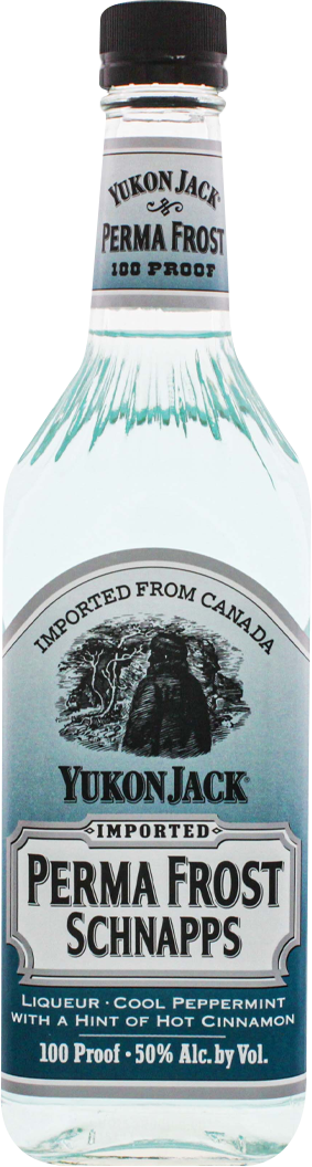 Yukon Jack Perma Frost Peppermint & Hot Cinnamon Schnapps Liqueur