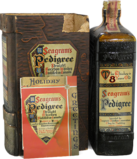Seagram's Pedigree 1929 Bottling Straight Bourbon Whiskey
