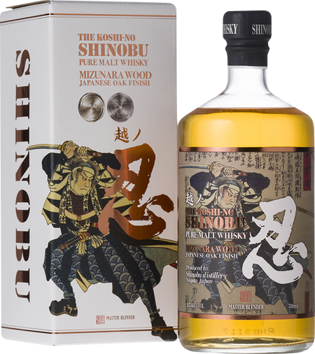 Shinobu Distillery 'The Koshi-No Shinobu' Mizunara Oak Pure Malt Whisky