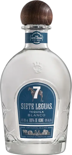 Siete 7 Leguas Tequila Blanco (700mL)