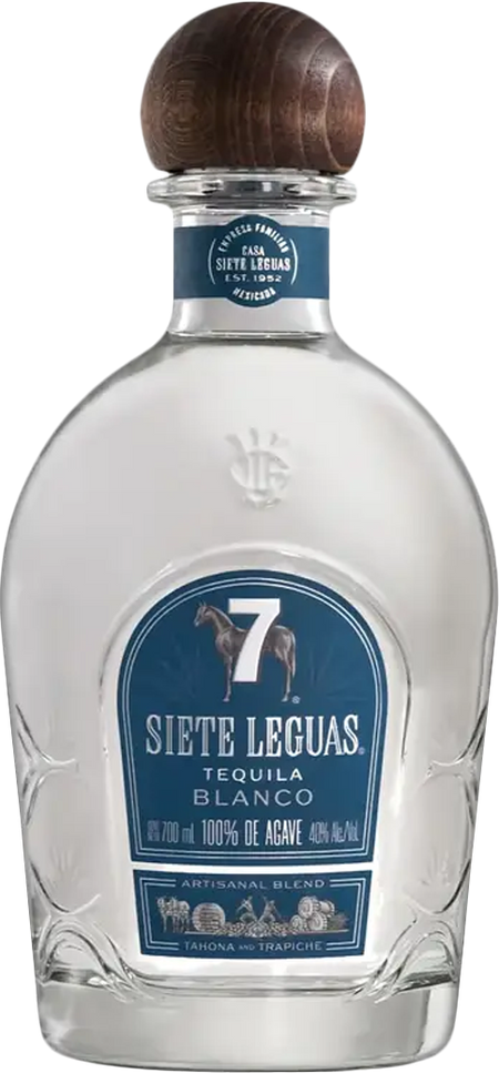 Siete 7 Leguas Tequila Blanco (700mL)