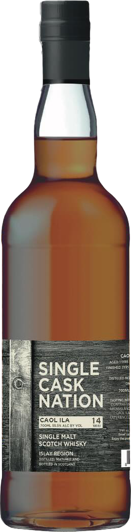Single Cask Nation Caol Ila 14 Year Old Cask No. 191834 Single Malt Scotch Whisky (700mL)