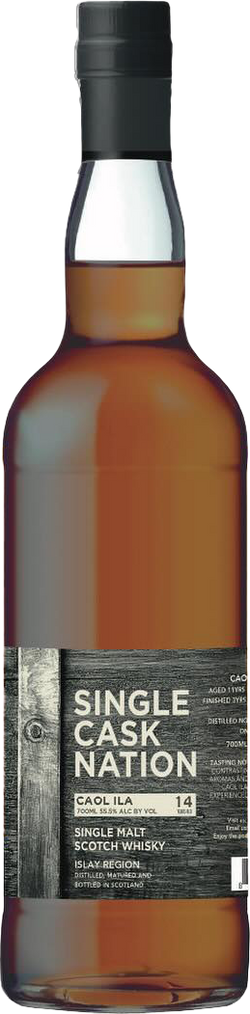 Single Cask Nation Caol Ila 14 Year Old Cask No. 191834 Single Malt Scotch Whisky (700mL)
