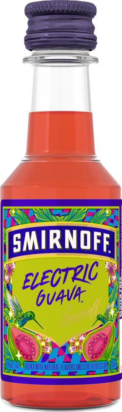 Smirnoff Electric Guava Flavored Vodka (50mL)