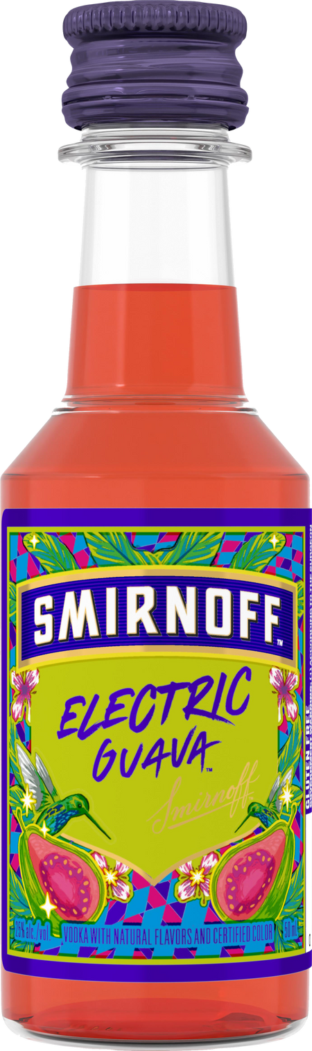 Smirnoff Electric Guava Flavored Vodka (50mL)