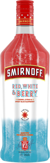 Smirnoff Red, White & Berry Vodka (1.75L)