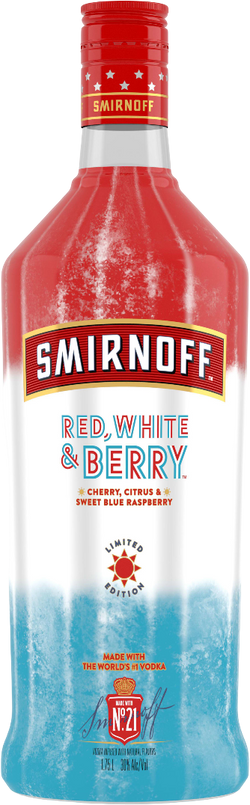 Smirnoff Red, White & Berry Vodka (1.75L)