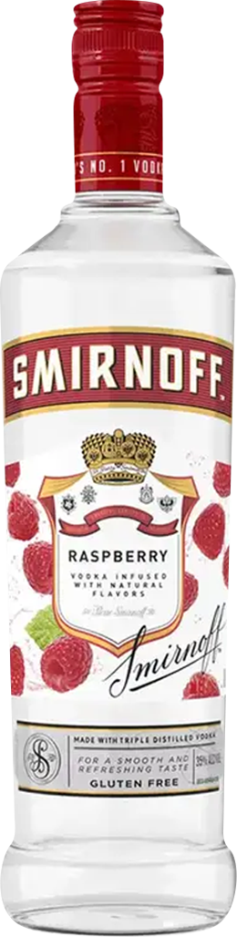 Smirnoff Raspberry Flavored Vodka (1.75L)