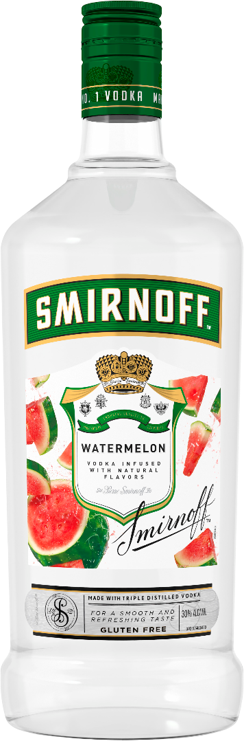 Smirnoff Twist of Watermelon Flavored Vodka (1.75L)