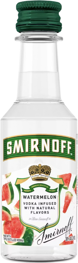 Smirnoff Twist of Watermelon Flavored Vodka (50mL)