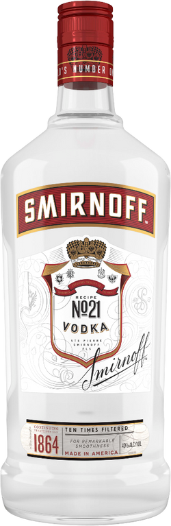 Smirnoff No. 21 Vodka (1.75L)