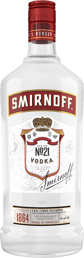 Smirnoff No. 21 Vodka (1.75L)