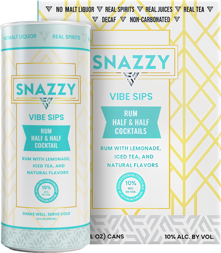 Snazzy's Half & Half Rum Cocktail (355mL)