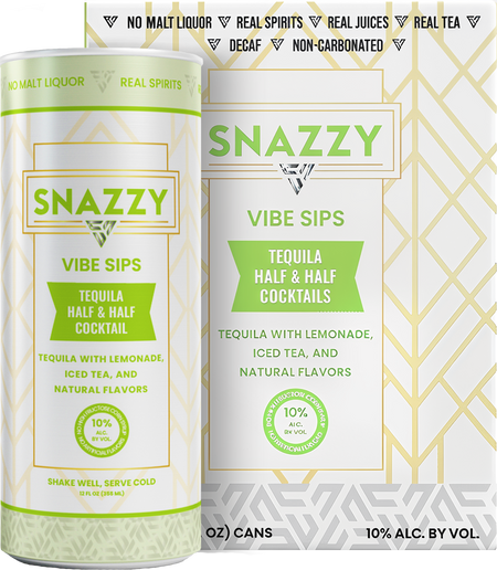 Snazzy's Half & Half Tequila Cocktail (355mL)